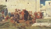 Eugene Fromentin Moorish Burial (san25) oil painting reproduction